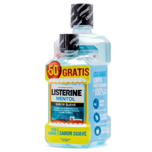LISTERINE MENTOL 500 ML