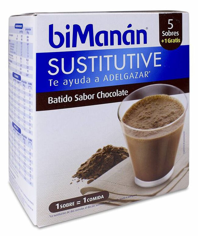 BIMANAN BATIDO CHOCOL 6 SOBR