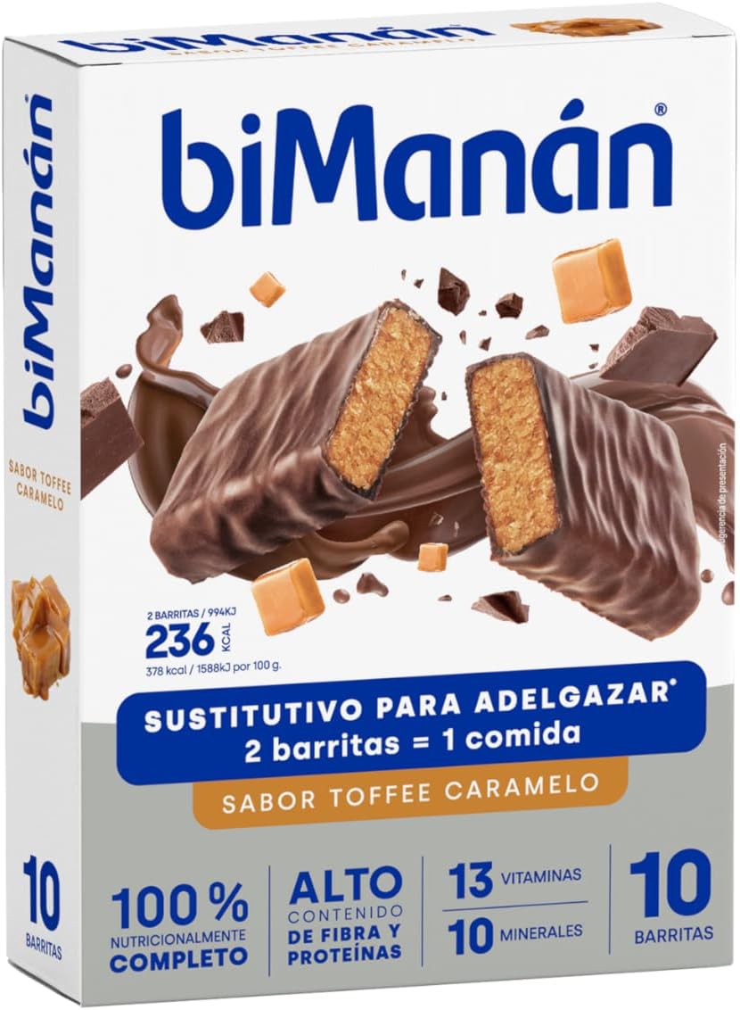 BIMANAN TOFFEE  10 BARRITAS
