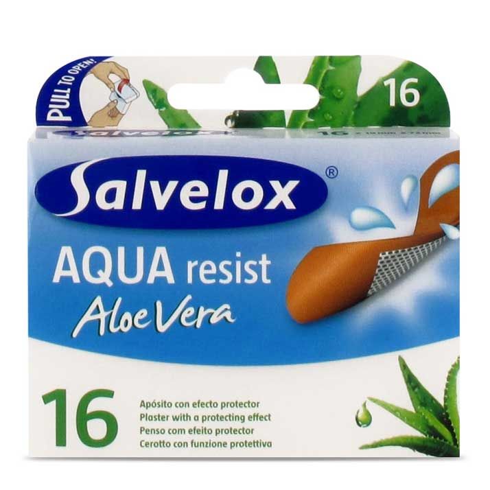 Salvelox Aqua Resist Aposito Aloe Vera 19mm X 72mm 16 ud