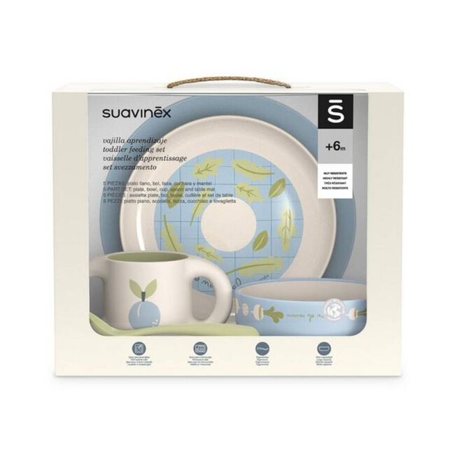 SUAVINEX VAJILLA INF NIO +6M