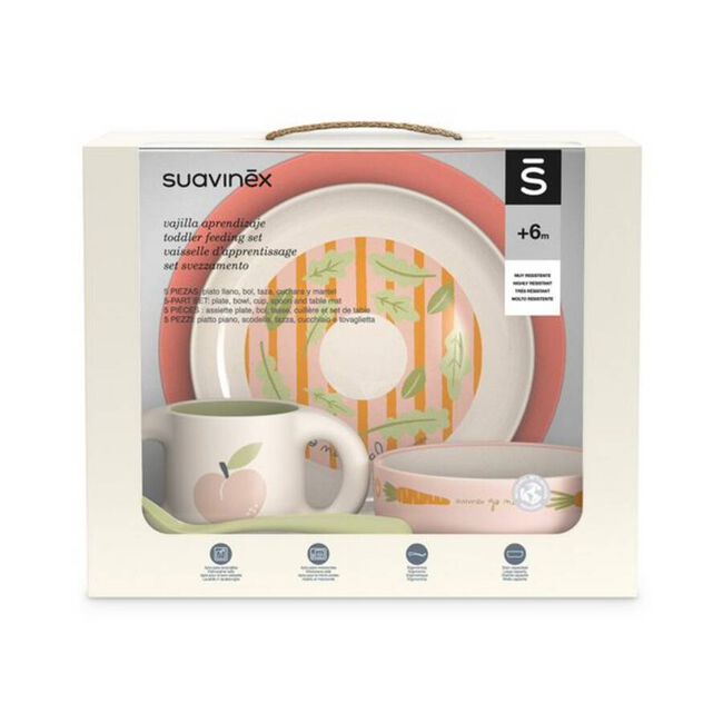 SUAVINEX VAJILLA NIA +6M