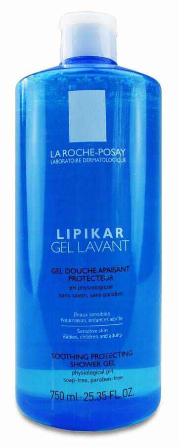 LIPIKAR GEL LAVANT CORP 750 ML