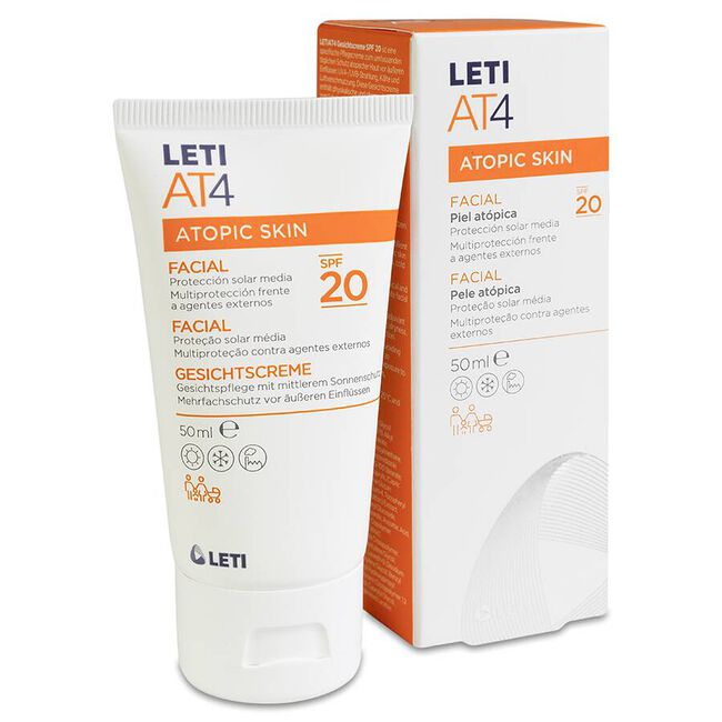 LETI AT-4 CR FAC SPF 20 50 ML