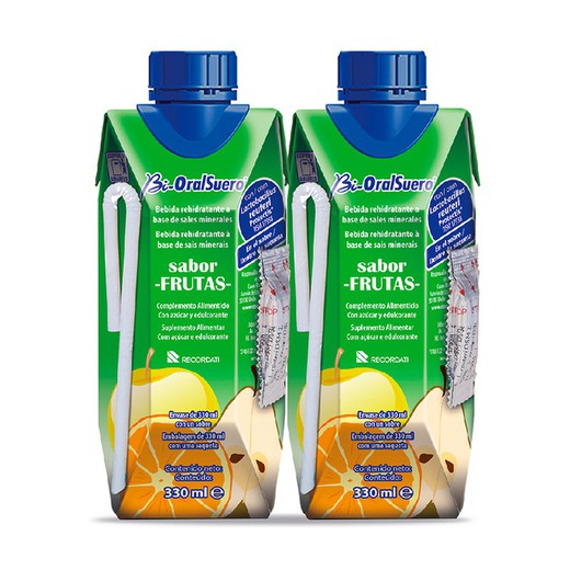 BIORALSUERO FRUTAS 2X330 ML