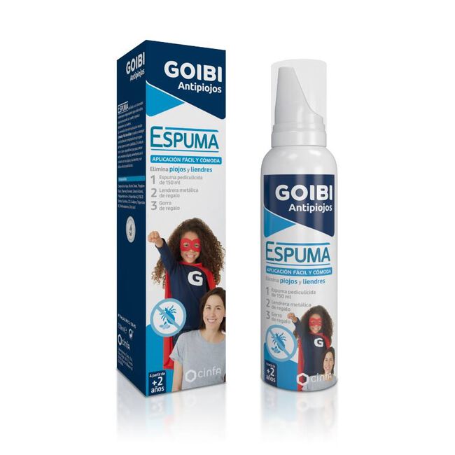 GOIBI ESPUMA ANTIPARAS 150 ML