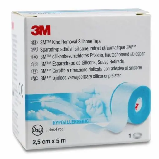 3M ESPARADRAPO SILICON2,5CMX5M
