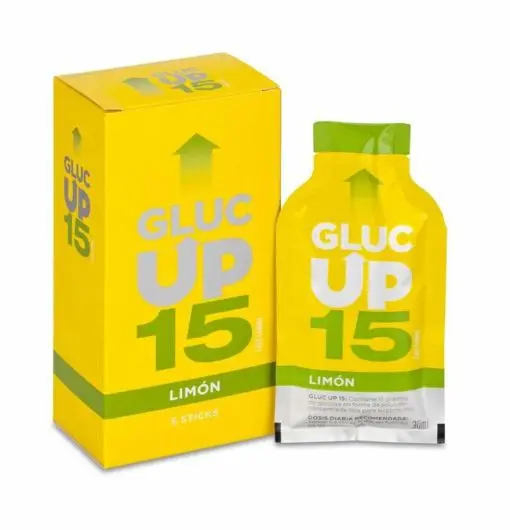 GLUC UP LIMON 15GX5 STICKS30ML