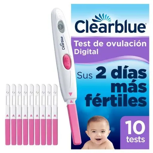 Clearblue Prueba Digital De Ovulacion 10 Pruebas