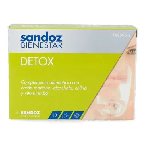 SANDOZ BIENESTAR DETOX 30 CAP