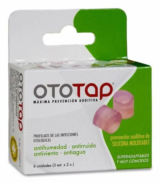 Ototap Tapones Odos Silicona 6 Uds