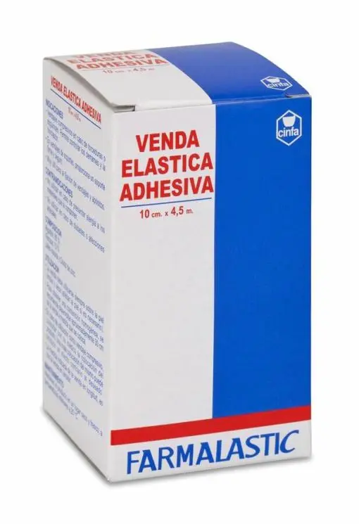 Farmalastic Venda Elstica Adhesiva 10 m x 4,5 cm