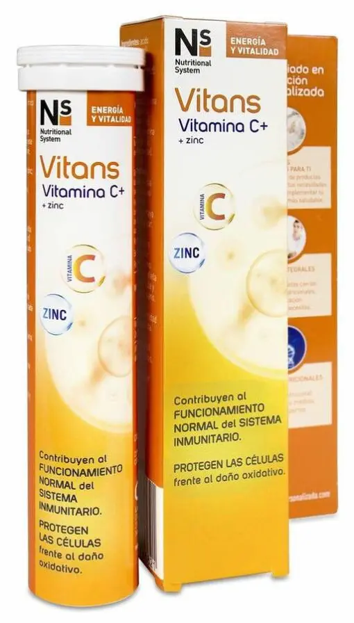 NS VITANS VITAMINA C+  20COMP