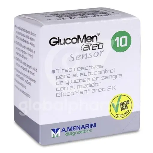 Glucomen Areo Sensor Tiras Reactivas 10 Tiras