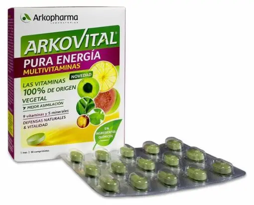 ARKOVITAL PURA ENERGIA 30 COMP