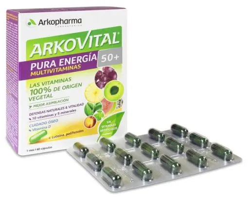 ARKOVITAL PURA ENERGIA+50 60CA