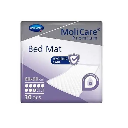 MoliCare Premium BedMat 8 Gotas 60x90 30 Unidades