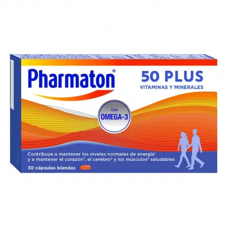 PHARMATON 50+ 30 CAPS