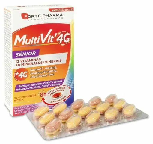 MULTIVIT 4G SENIOR 30 COM