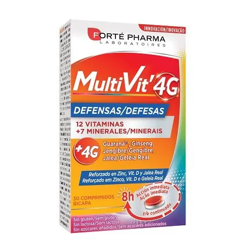 MULTIVIT 4G DEFENSAS 30 COM