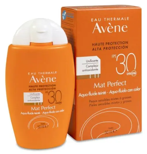 AVENE  MAT 30+ AQUA FLUI COL50