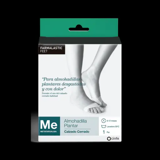 ALMOHADILLA PLANTAR CALZADO CERRADO TALLA M