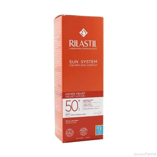 Rilastil Sun System locin velvet 50+ 200ml