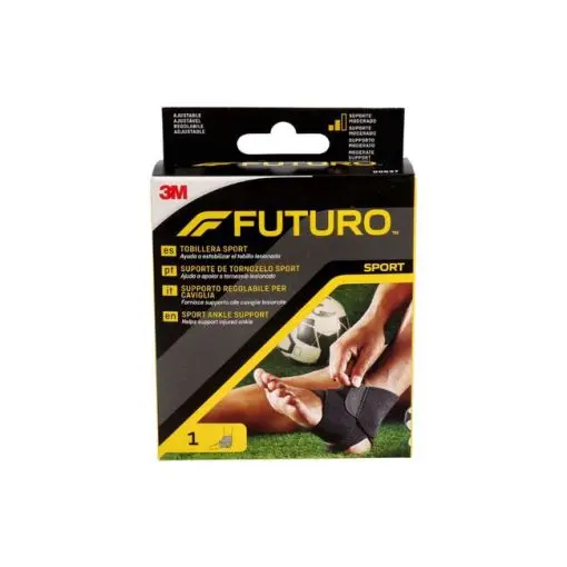 3M Futuro Tobillera Sport Neopreno Ajustable Talla nica, 1 Unidad