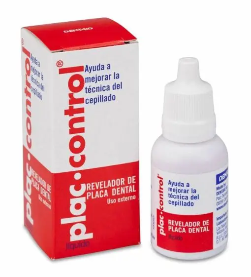 Plac Control Liquido Revelador Placa Dental, 15 ml