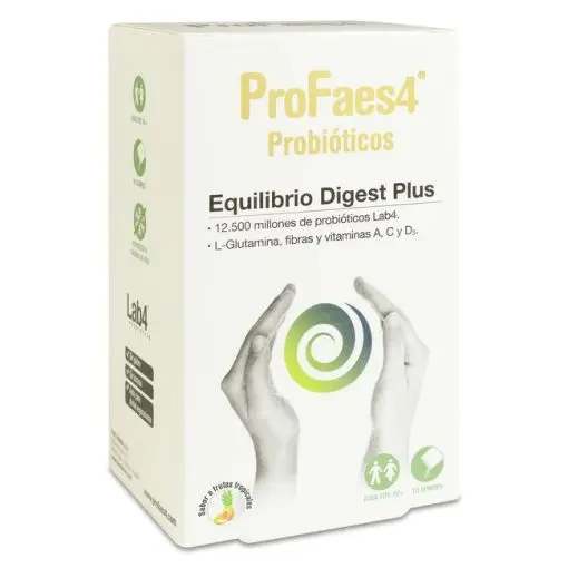 Faes Farma ProFaes4 Probiticos Digest Plus, 10 Sobres
