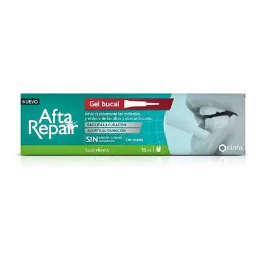 AFTA REPAIR GEL MENTA 15ML