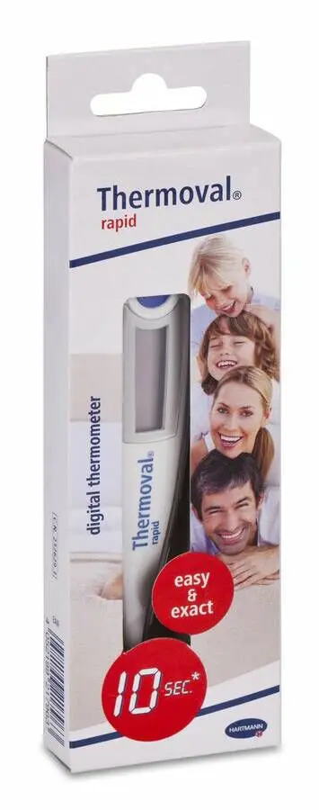 Thermoval Rapid Termmetro Digital Medicin Rpida, 1 Ud