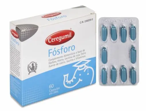 CEREGUMIL FOSFORO 60 CAPS