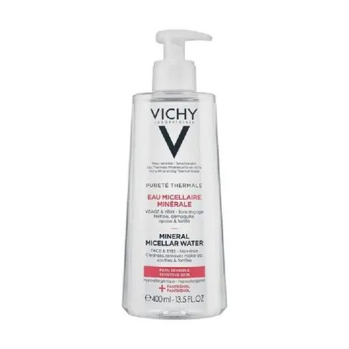 Vichy Puret� Thermale Soluci�n Micelar Calmante 3 en 1, 400 m