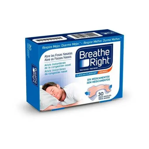 Breathe Right Tira Nasal Color T Gde 30 U