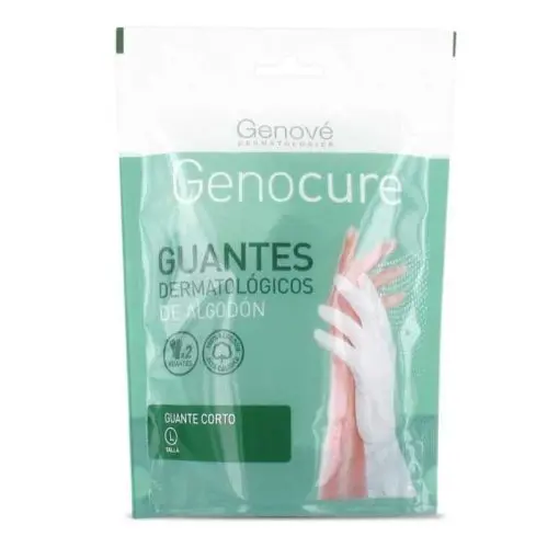 Genove Genocure Guantes Dermatologicos Algodon T.Grande
