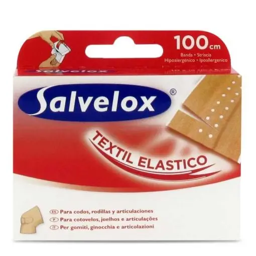 Salvelox Aposito Adhesivo Textil 1 M X 6 Cm