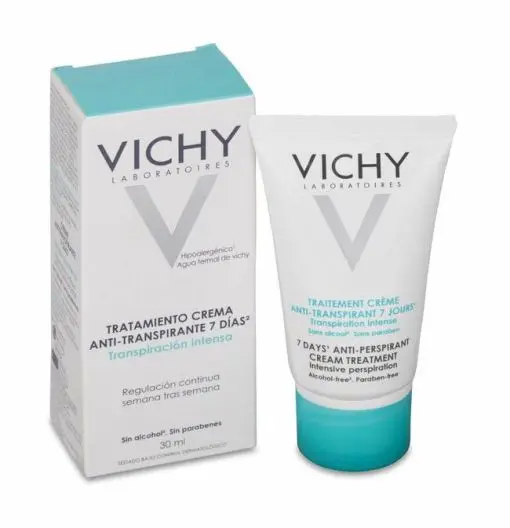 Vichy Tratamiento Antitranspirante 7 Das Crema, 30 ml