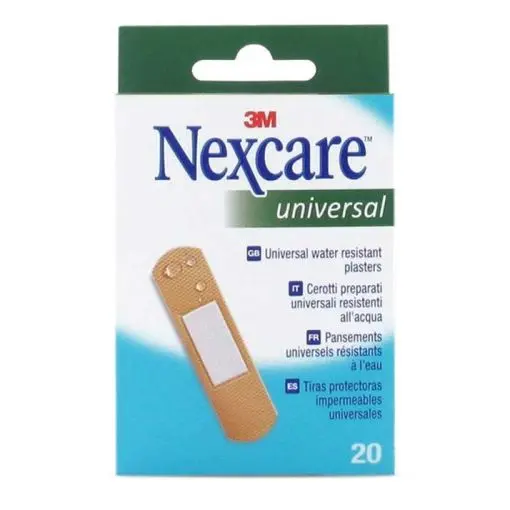 NEXCARE UNIVERSAL 19X76 20 UNIDADES