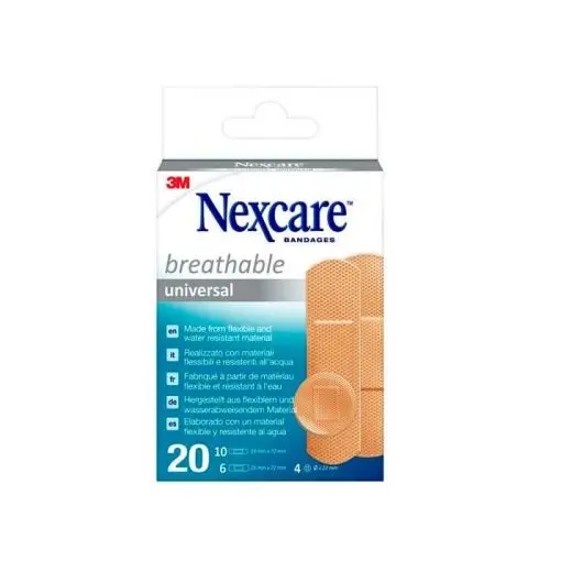 NEXCARE UNIVERSAL 20 TIRAS