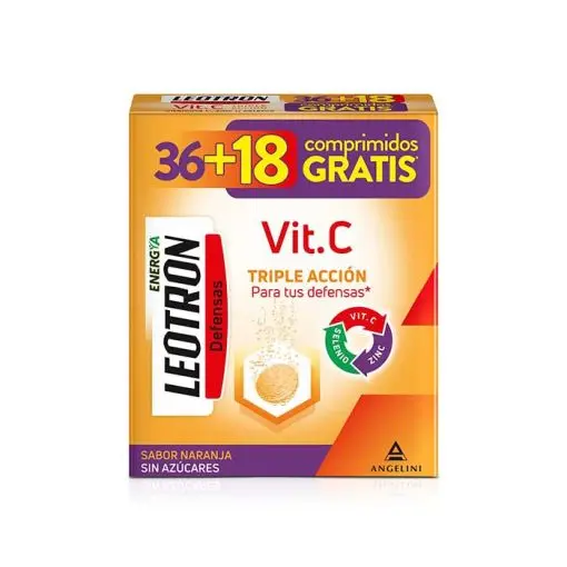 Leotron Vitamina C 36 + 18 Comprimidos